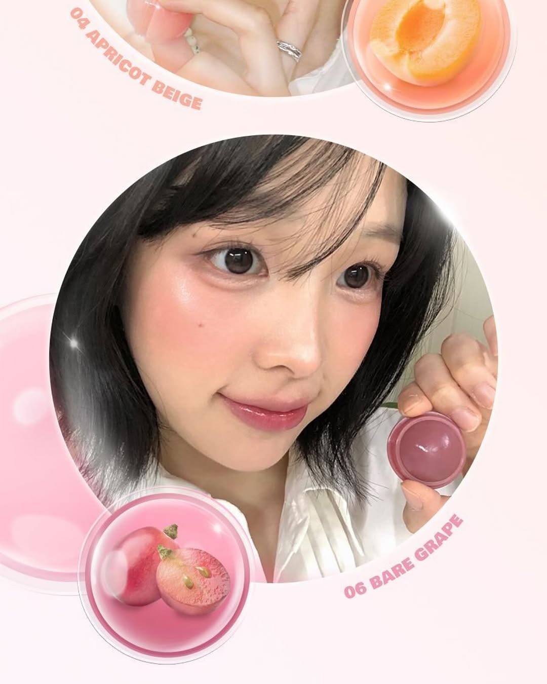 Juicy Roll Cheek Blush + Rare Glow Balm Set (2 types)