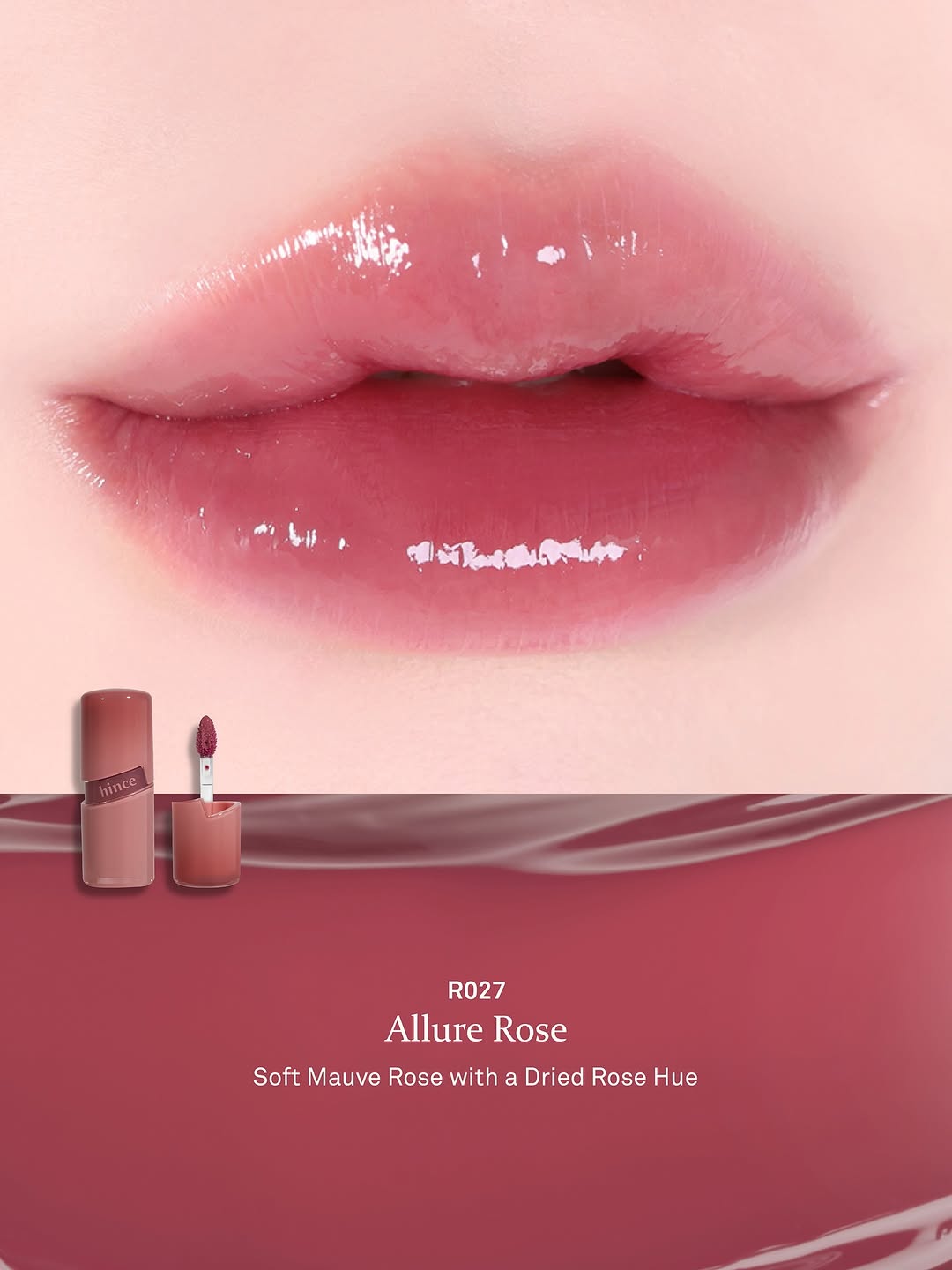 Hince Raw Glow Gel Tint + Raw Glow Dewy Ball Keyring Set 2pc