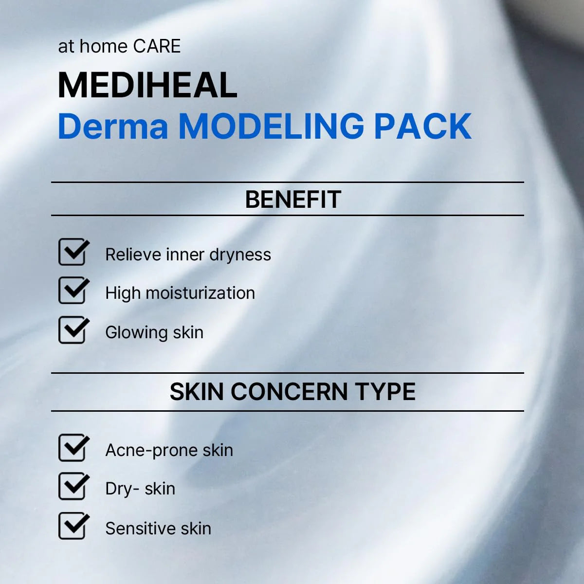Derma Modeling Pack Special Set - Hyaluronate Moisture