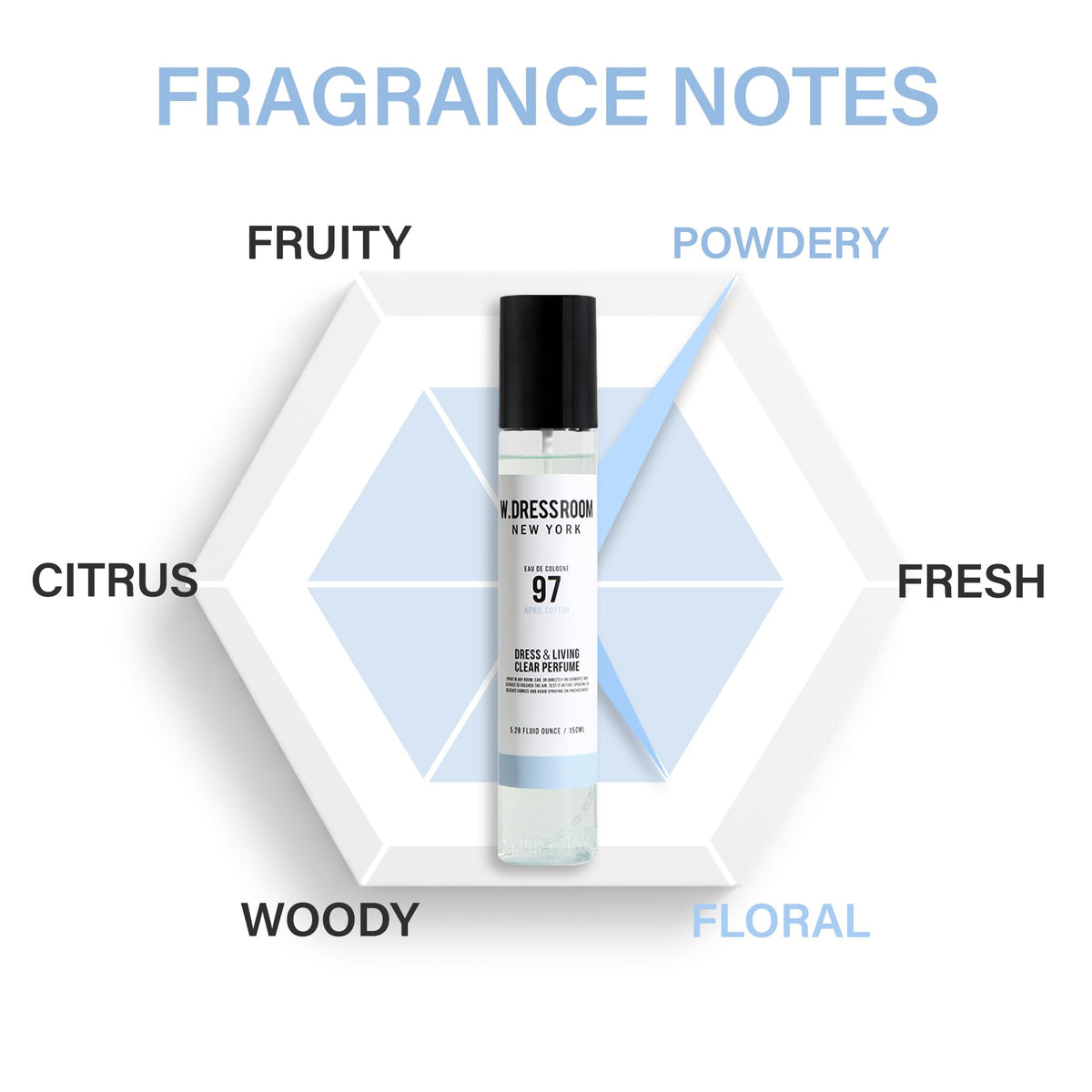 Dress & Living Deodorant Freshner - No. 97 April Cotton