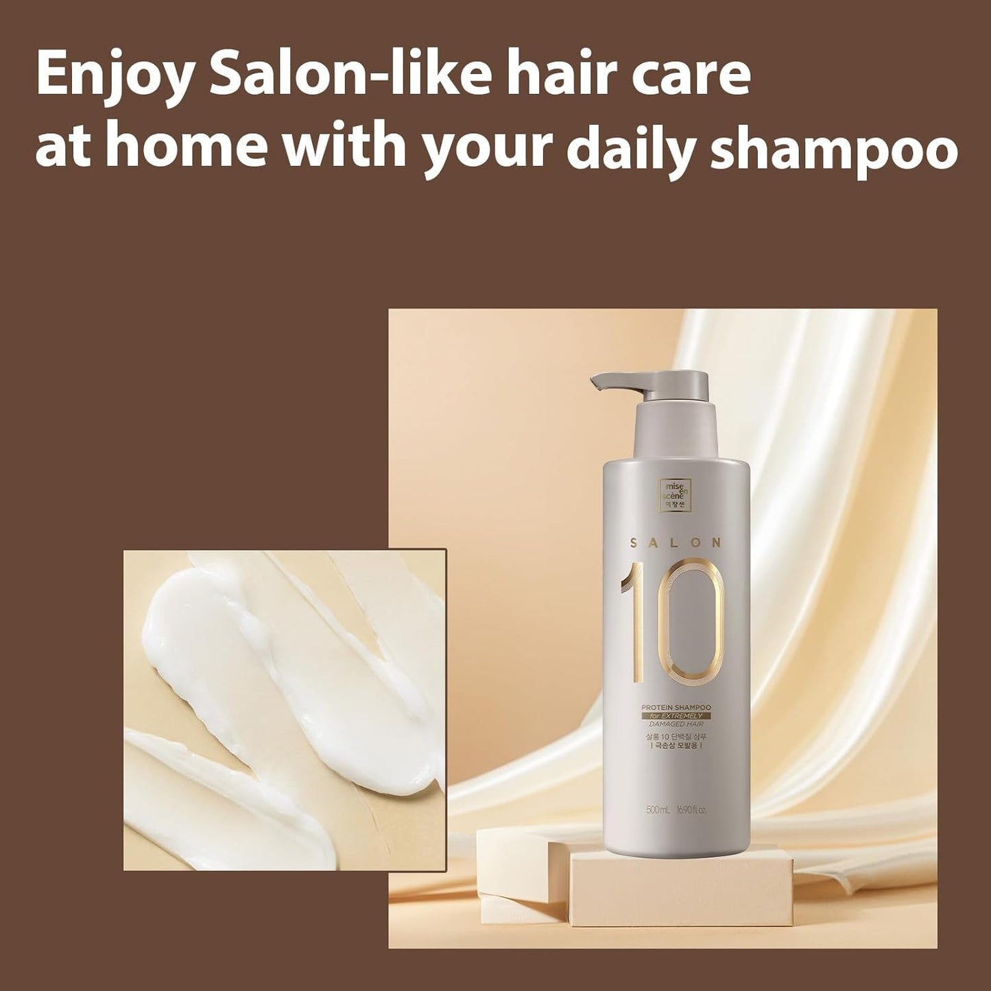 Salon 10 Clinic Care Shampoo for Extremely Damaged Hair