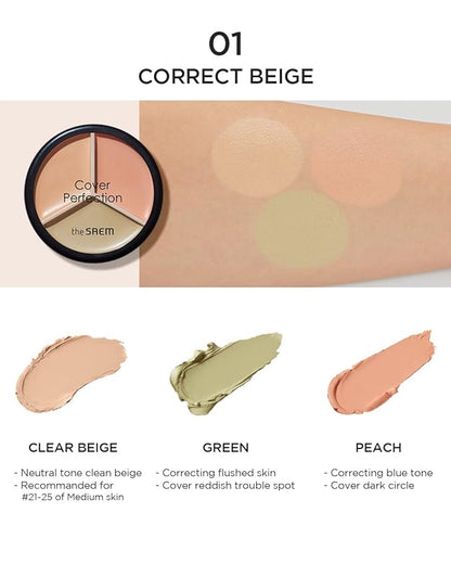 Cover Perfection Triple Pot Concealer (3 shades)