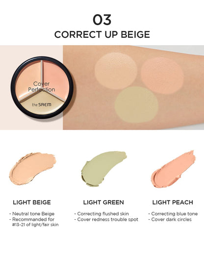 Cover Perfection Triple Pot Concealer (3 shades)