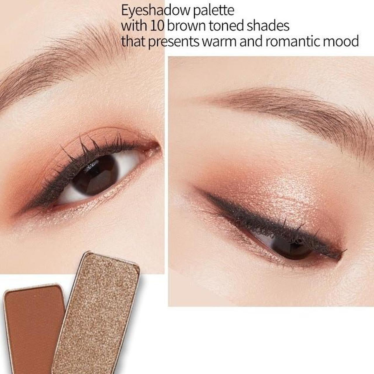 Play Colour Eyes Eyeshadow Palette - BAKE HOUSE - 0.8g x 10 🥐