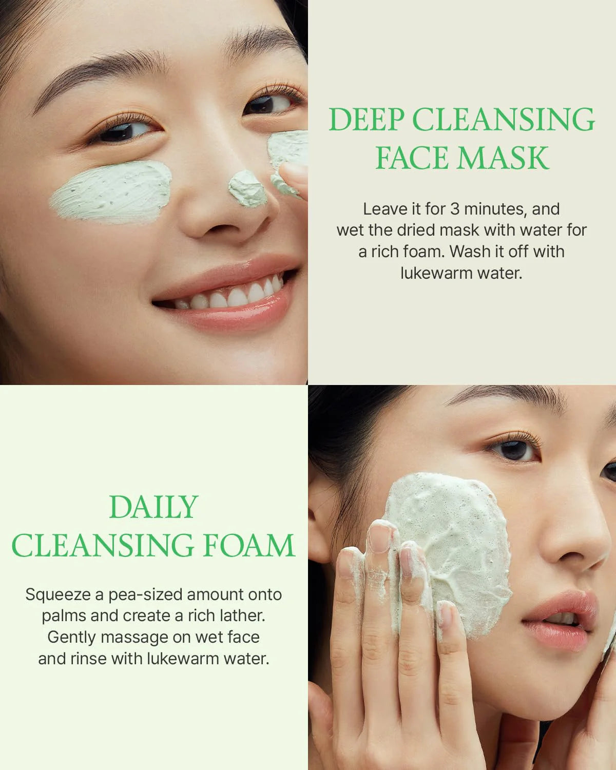 Pack Cleanser + Mini Set (3 types)