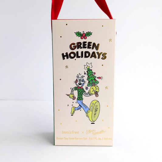 INNISFREE X Steven Harrington Green Holidays Edition 4pc