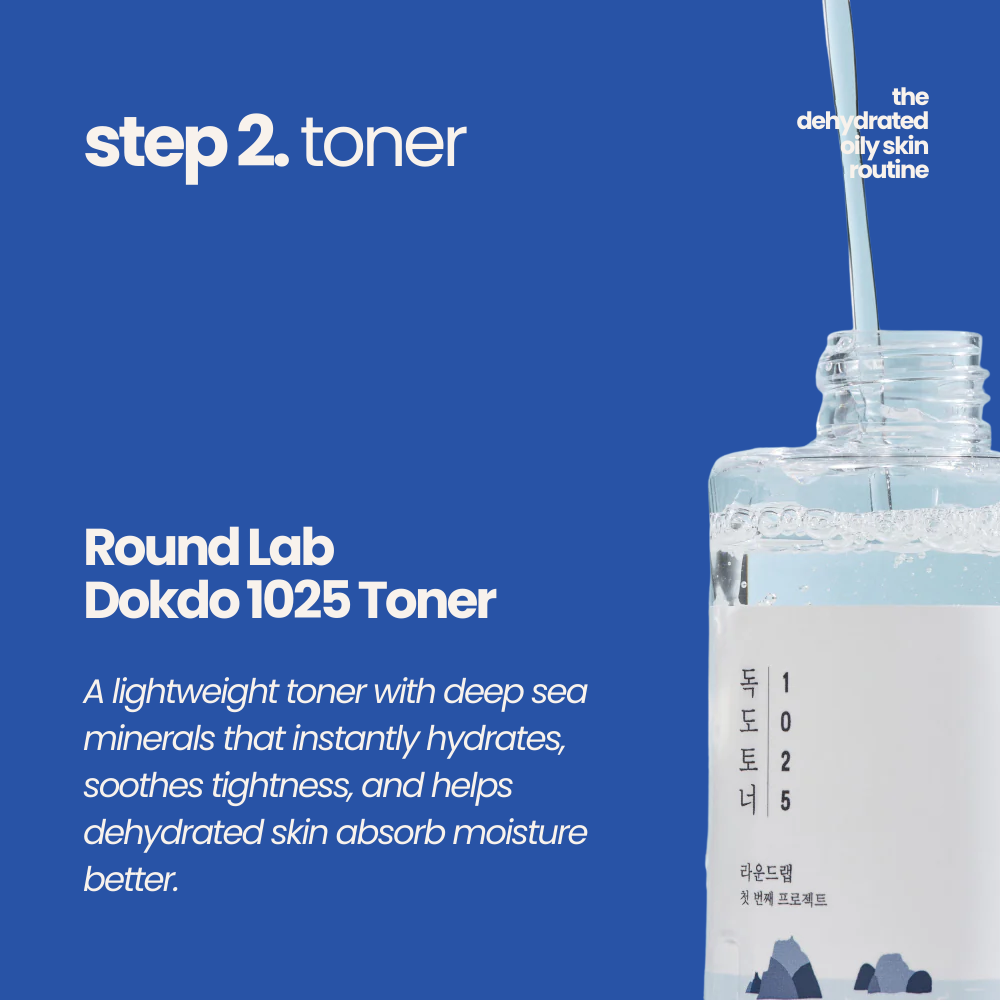 Dehydrated Oily Skin (SooBooJi) Routine