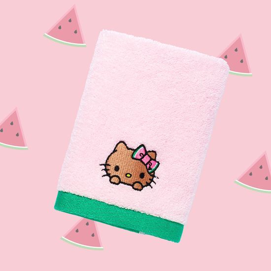 [Sanrio x Fillimilli] Tanning Hello Kitty Hand Towel