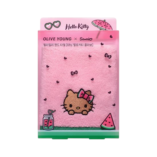 [Sanrio x Fillimilli] Tanning Hello Kitty Hand Towel