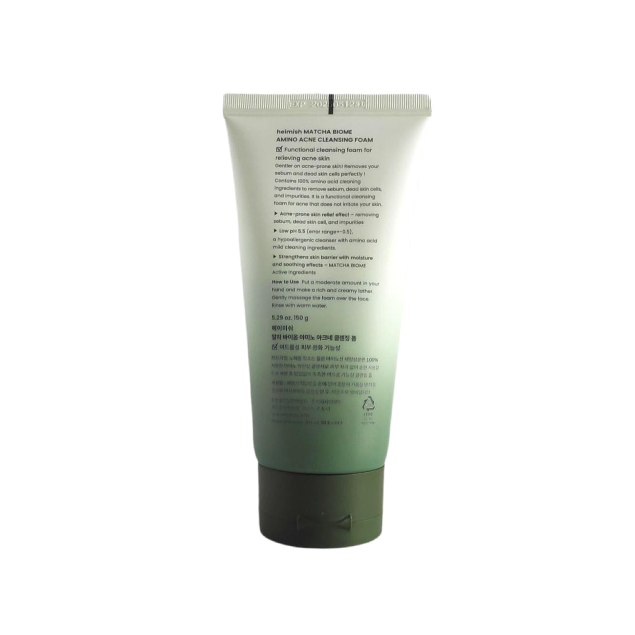 Matcha Biome Amino Acne Cleansing Foam 150g
