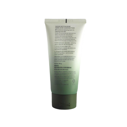 Matcha Biome Amino Acne Cleansing Foam 150g