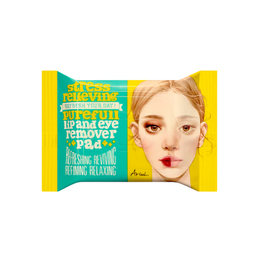 Stress Relieving Purefull Lip and Eye Remover Pad