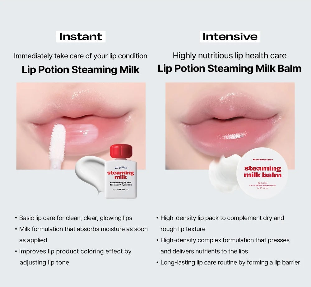 Lip Potion Steaming Milk Balm