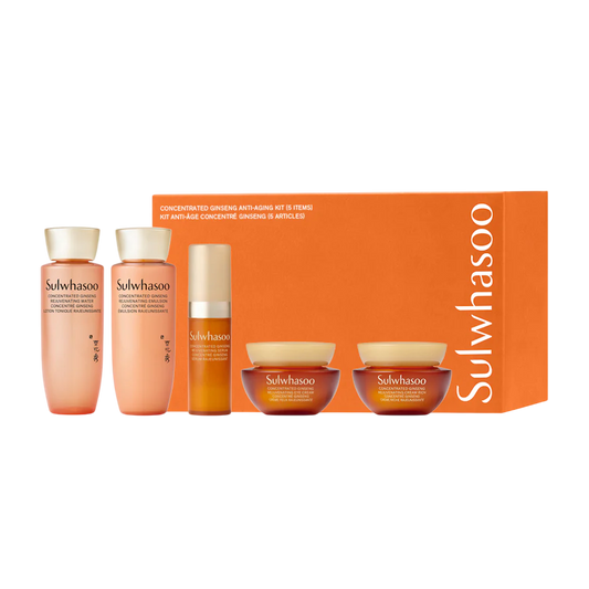 Concentrated Ginseng Anti-Ageing Travel Kit (5 Items)