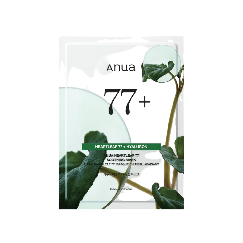 Heartleaf 77% Soothing Sheet Mask 25ml