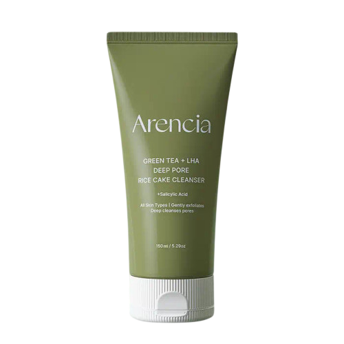 Green Tea + LHA Deep Pore Rice Cake Cleanser