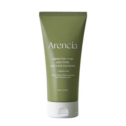 Green Tea + LHA Deep Pore Rice Cake Cleanser