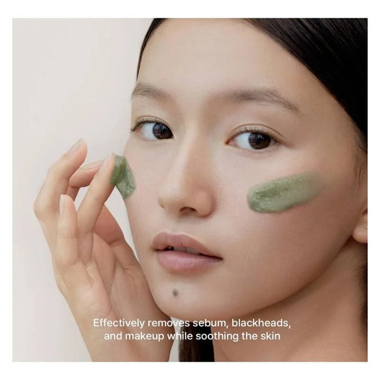 Green Tea + LHA Deep Pore Rice Cake Cleanser