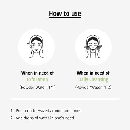 Green Tea & Enzyme Powder Wash