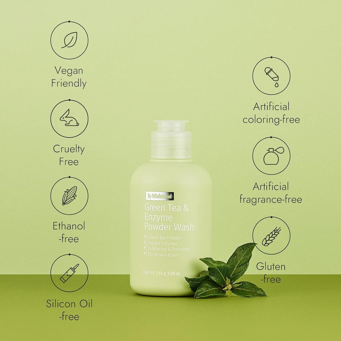Green Tea & Enzyme Powder Wash