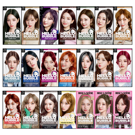 Mise en Scene x AESPA Hello Bubble Hair Dye (22 shades)