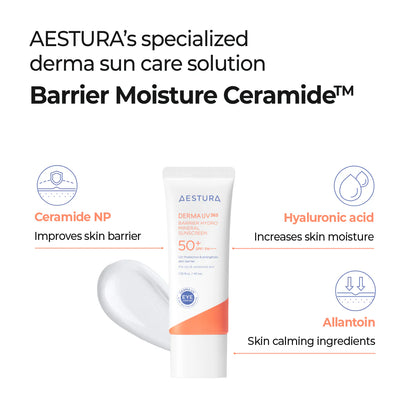 DERMA UV365 Barrier Hydro Mineral Sunscreen