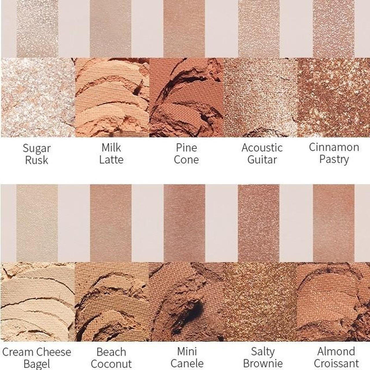 Play Colour Eyes Eyeshadow Palette - BAKE HOUSE - 0.8g x 10 🥐