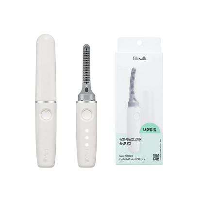 Dual Heated Eyelash Curler - USB type
