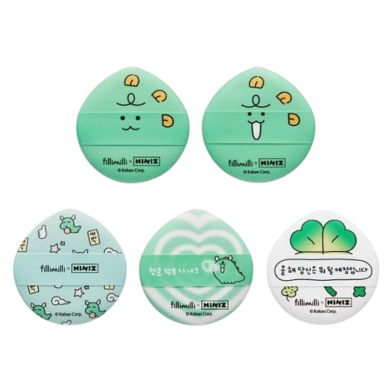 [Fillimilli x NINIZ Lucky Beam] Cushion Pang Pang Puff 5pc