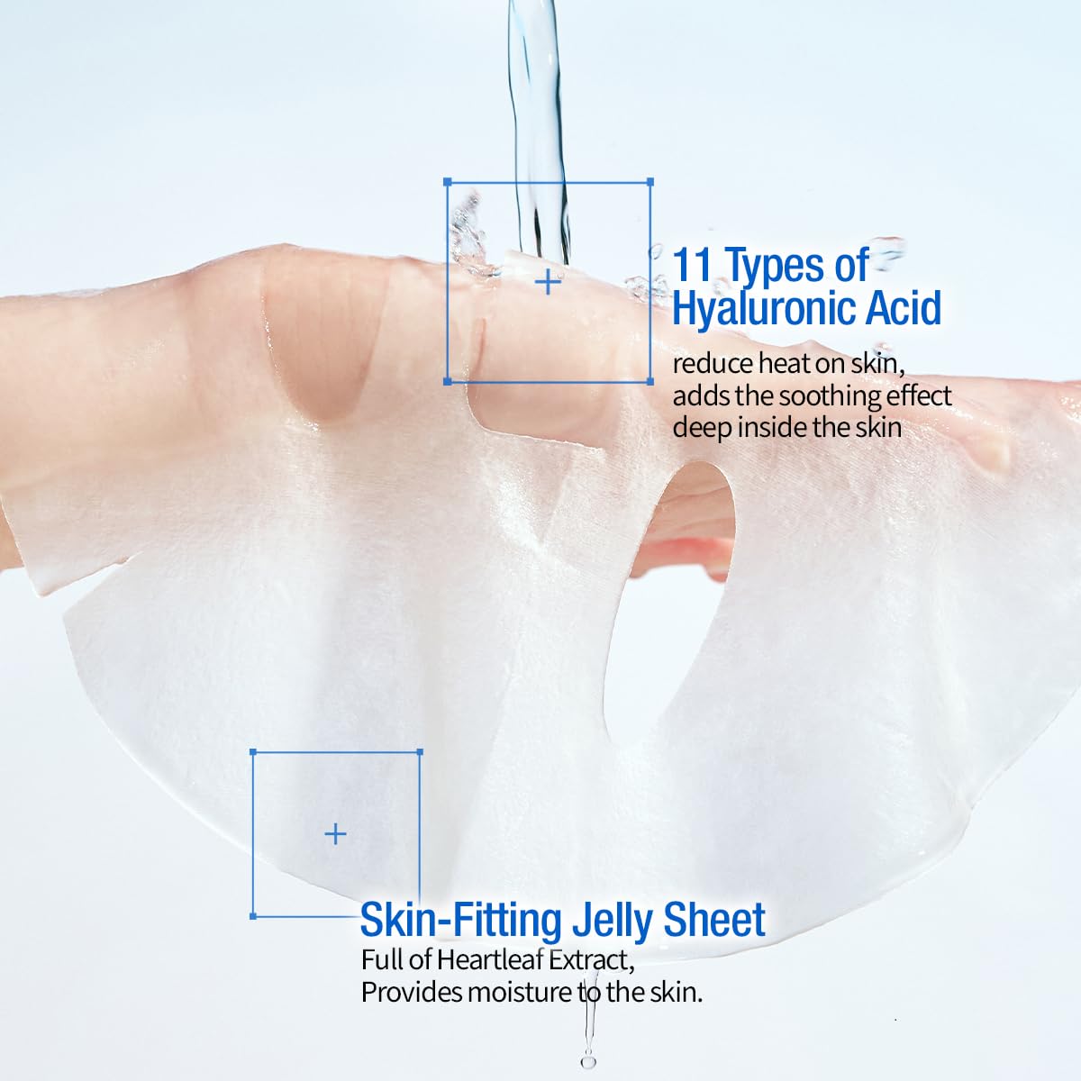 Heartleaf Hyaluron Soothing Jelly Sheet Mask