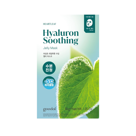 Heartleaf Hyaluron Soothing Jelly Sheet Mask