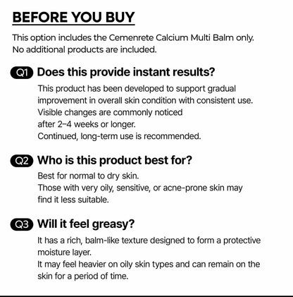 Cemenrete Calcium Volume Multi Balm (pre-order)