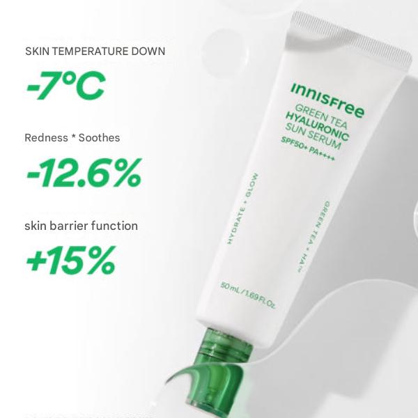 Green Tea Hyaluronic Sun Serum