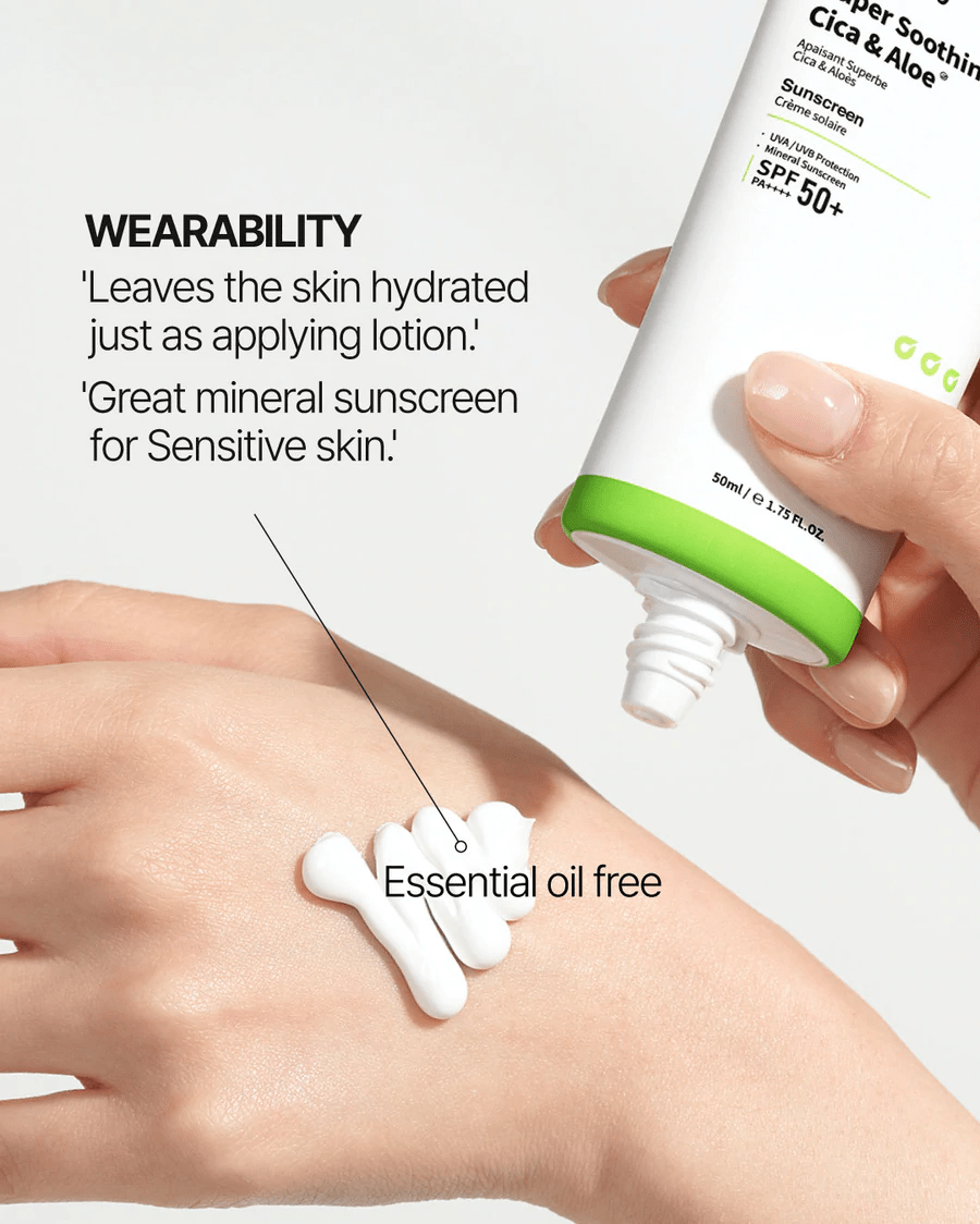 Super Soothing Cica & Aloe Sunscreen