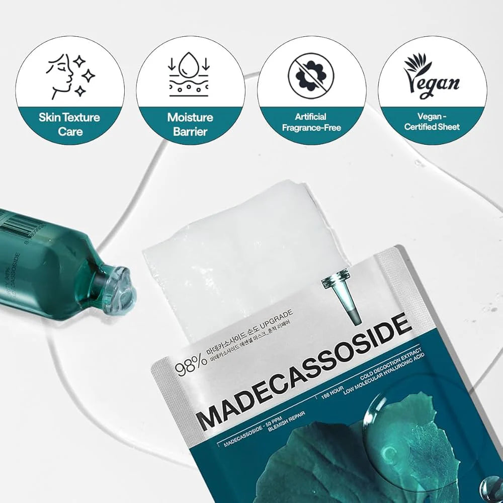 Madecassoside Essential Mask Sheet Blemish Repair