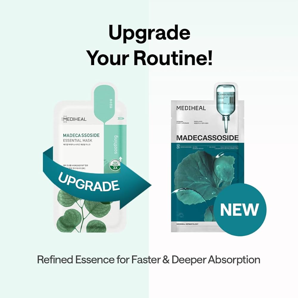 Madecassoside Essential Mask Sheet Blemish Repair