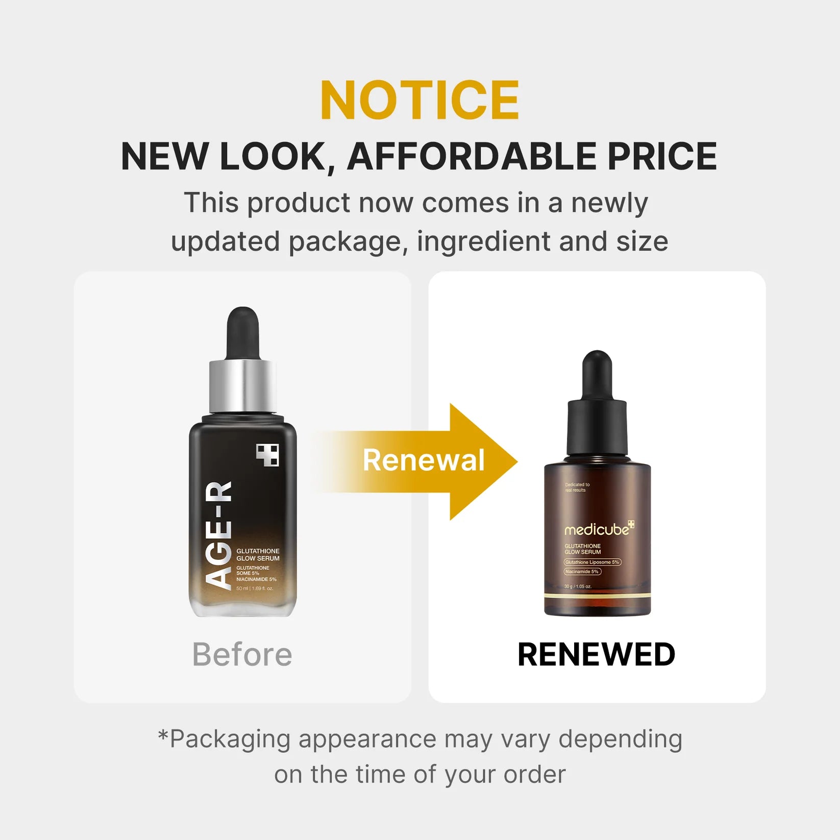 MEDICUBE Glutathione Glow Serum
