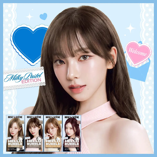 Mise en Scene x AESPA Hello Bubble Hair Dye (25 shades)