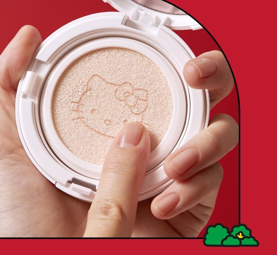 [Hello Kitty Edition] FoRest Multi Defence Sun Cushion + Stickers