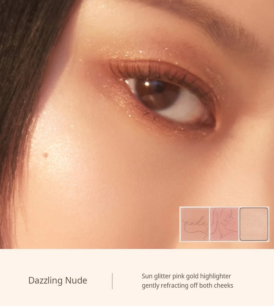 All Take Mood Cheek Palette - 01 Nude is Mood