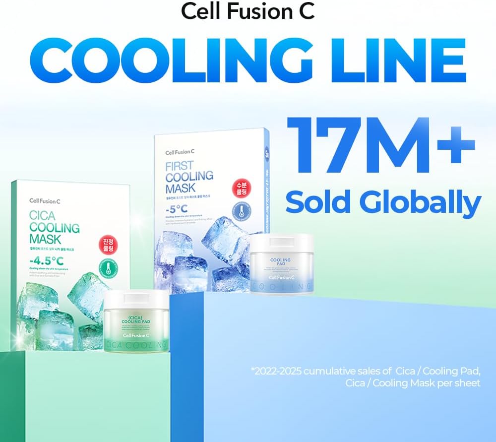 [Pingu x Cell Fusion C] Post Alpha α First Cooling Mask