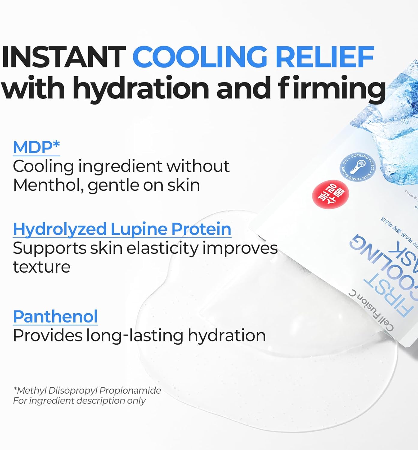 [Pingu x Cell Fusion C] Post Alpha α First Cooling Mask