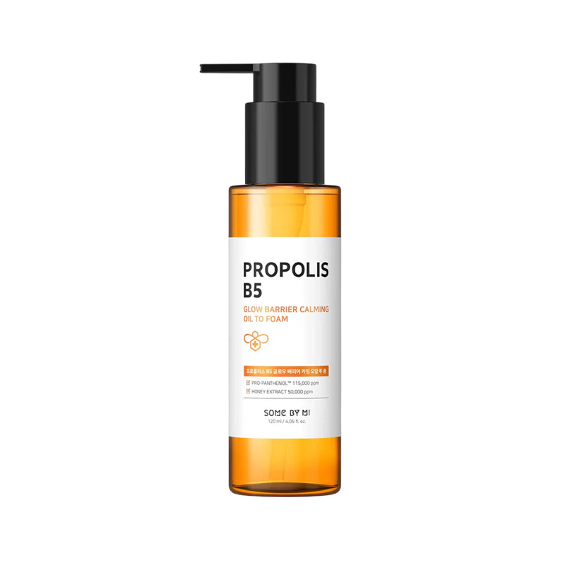 Propolis B5 Glow Barrier Calming Oil To Foam