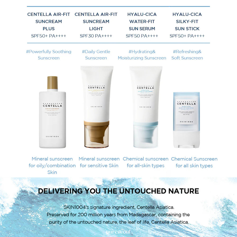 Madagascar Centella Hyalu-Cica Silky-Fit Sun Stick