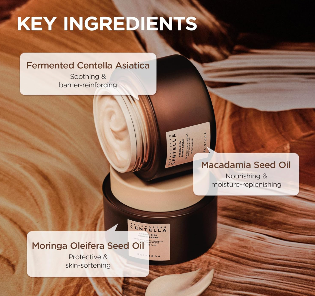 Madagascar Centella Probio-cica Enrich Cream