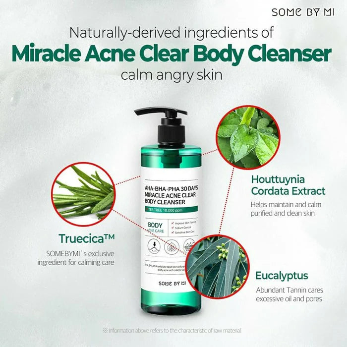 AHA BHA PHA 30 Days Miracle Acne Clear Body Cleanser