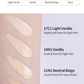 Double Lasting Vegan Cover Foundation (3 shades)