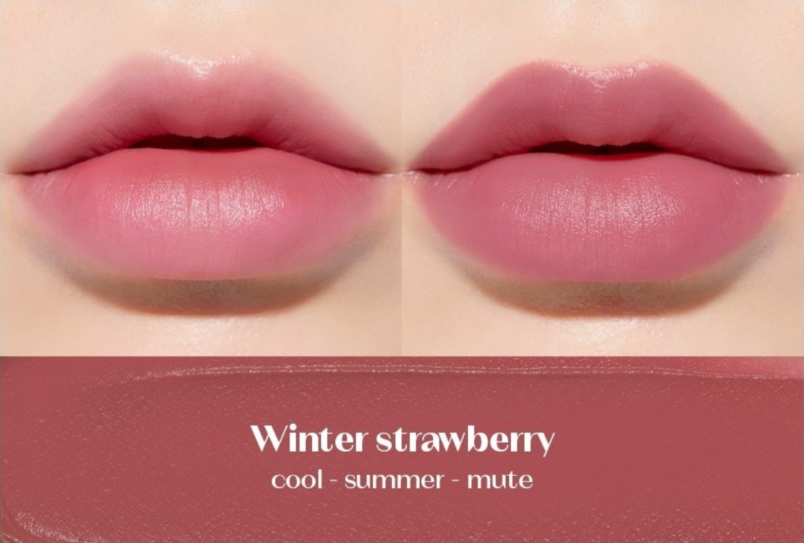 [ETUDE x Mafavarchive] Fixing Tint Velvet - Pinkarchive #Winter Strawberry