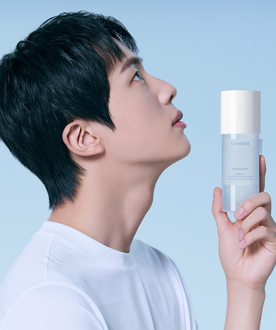 Cream Skin Zincpep Toner & Gel Moisturizer