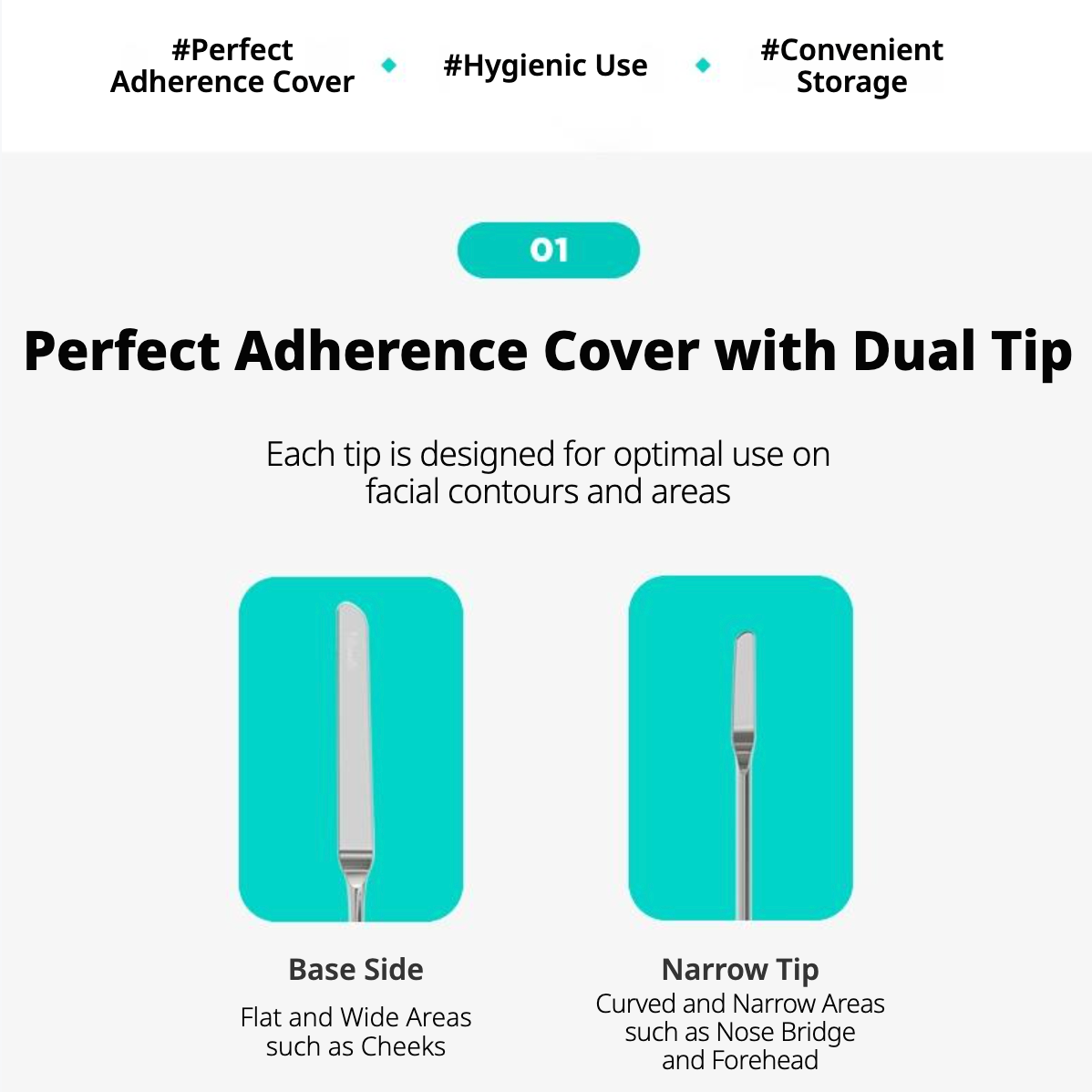Dual Make up Spatula (Renewal)